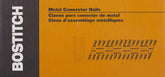 Bostitch PT-MC13115G-1M Strapshot 1-1/2"X 11 Ga. Straight Strip Galvanized Metal Connector Nails 35 Deg QTY-1000
